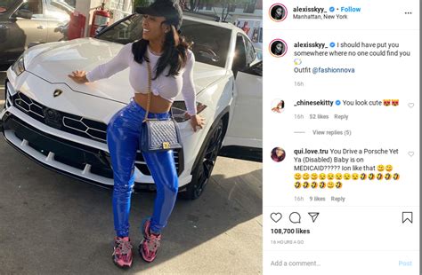Whew Bae Alexis Skyy Serves Baddie Vibes And Fans Go Wild
