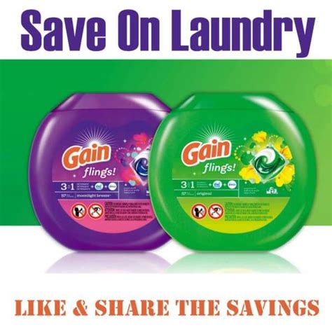 gain coupons  canada save  laundry  printable coupons