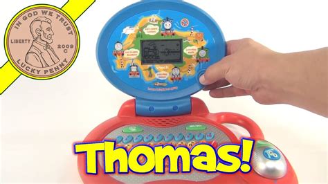 thomas friends learn  explore vtech toy laptop computer   youtube