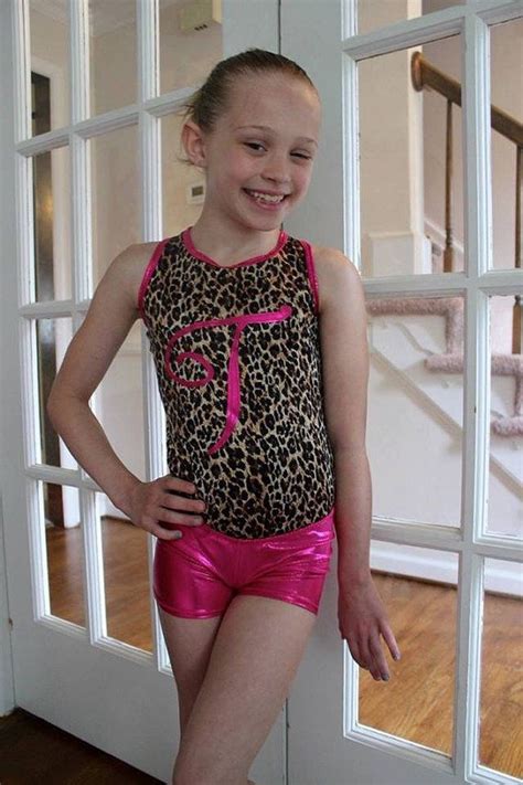 Girls Gymnastics Leotard In Leopard And Pink 2t 3t 4t