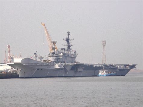 aircraft carrier ins viraat  indian navy aa