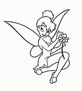 Coloring Pages Pixie Hollow Fairies Disney Popular Print sketch template
