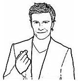 Beckham David Pages Coloring Celebrity Fun sketch template