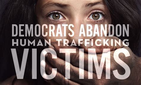 Democrats Stop Bill To Help Human Trafficking Victims