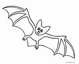 Bat Coloring Pages Printable Halloween Kids sketch template