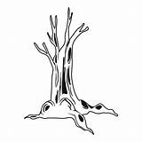 Tree Printablee sketch template