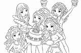Lego Friends Coloring Pages Printable Coloriage Sheets Print Girls Drawing Barbie Livi Birthday Azcoloring Colouring Color Sonic Party Ninjago Friendship sketch template