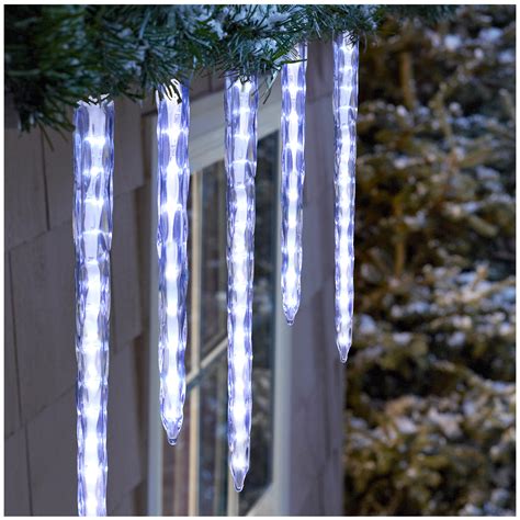 led cascading moulded icicle lights costco australia