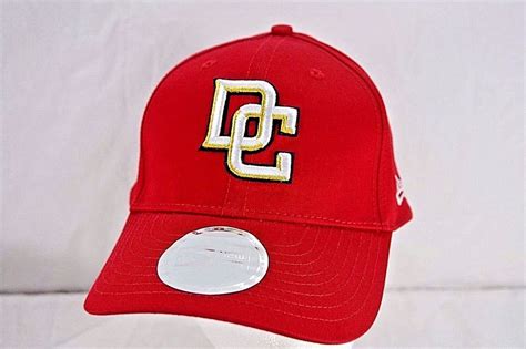 dc washington nationals red baseball cap snapback nwt newera