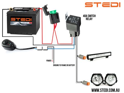 stedi light bar wiring diagram fab