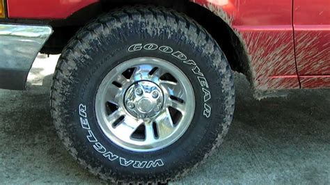 ford ranger stock tire size