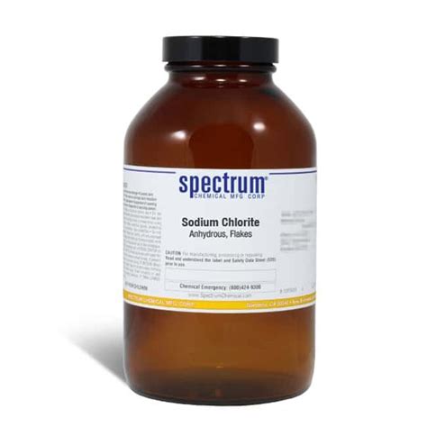 sodium chlorite anhydrous flakes   spectrum fisher