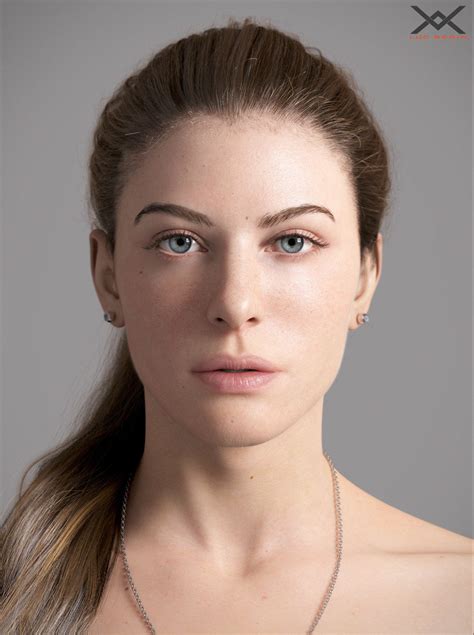 Realistic Woman Wip Luc Bégin 3d Character Sculpting 3d Portrait