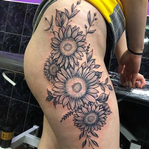 135 sunflower tattoo ideas [best rated designs in 2020] next luxury