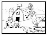 Farm Coloring Pages Farming Scene Custom Colouring Preschool Drawing Printable Scenes Name Animal Kids Tractor Crops Print Color First Animals sketch template