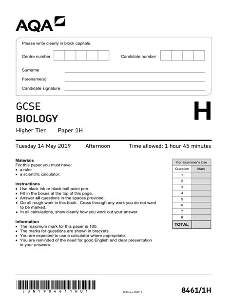 ocr gcse biology triple science  papers  tracic vrogueco