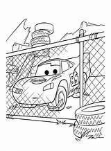 Cars Coloring Lightning Mcqueen Print Color Beautiful Kids Pages sketch template