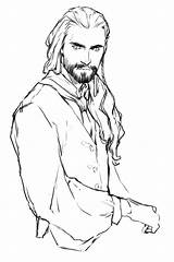 Thorin Coloring Pages Template Sketch sketch template