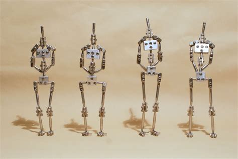stop motion robot design ball jointed dolls