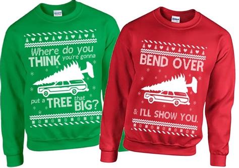 where do you think you re gonna put a tree that big sweater ugly