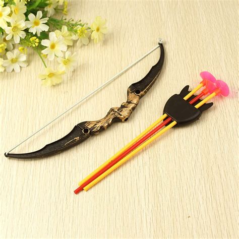 high quality shooting outdoor sports toy bow  arrow toy set plastic toys  children