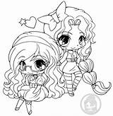 Chibi Yampuff Coloring Pages Stuff sketch template