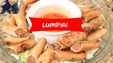 how to make lumpia filipino food youtube