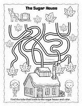 Maple Syrup Activities Freebie Prep sketch template
