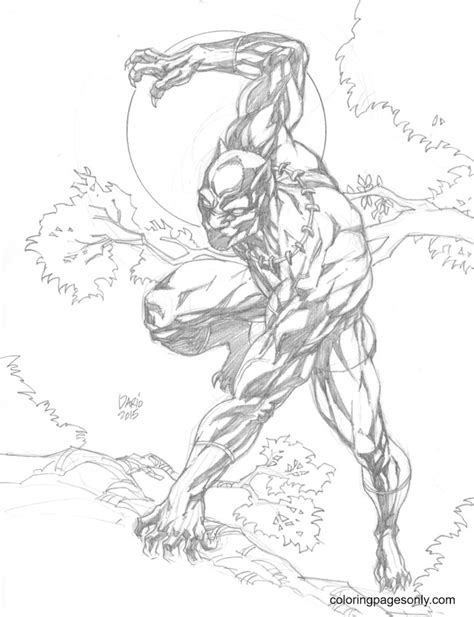black panther coloring pages coloring pages  kids  adults