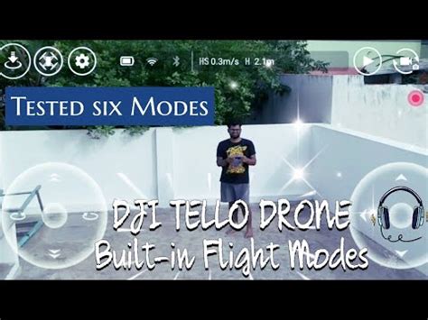dji tello flight modes tested   modes    learn  lot  tello drone tamil