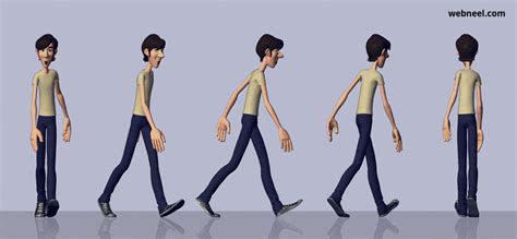 boy walking animation frames