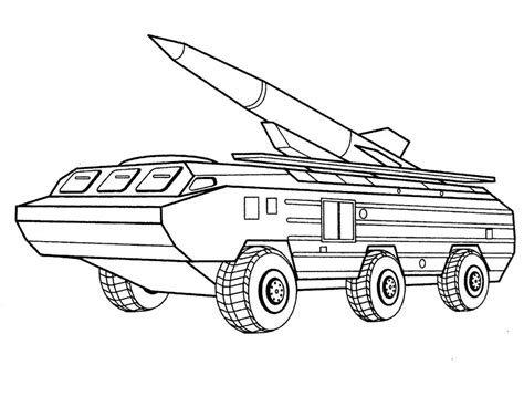 coloring page army jeep