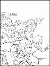 Endgame Avengers Coloring Pages Marvel sketch template