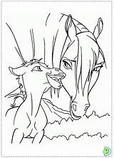 Coloring Dinokids Kleurplaat Survivor Stallion Coloringhome Paarden sketch template