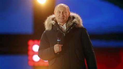 russia election vladimir putin wins by big margin bbc news