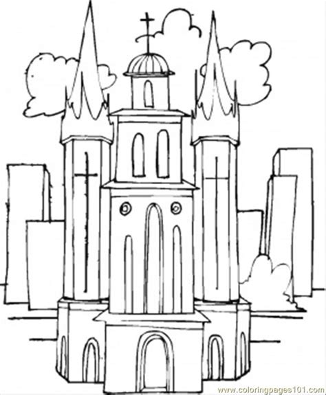 catholic church altar coloring page coloring pages