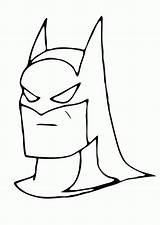 Batman Coloring Pages Logo Drawing Outline Mask Printable Symbol Color Easy Logos Face Head Cartoon Clipart Template Lego Tutorial Library sketch template