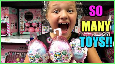 Toy Shopping At Walmart For Lol Surprise Dolls House Pikmi Pops Pikmi
