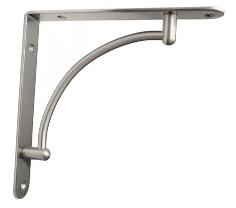 strong metal shelf supports bracket high quality chrome satin pair ebay