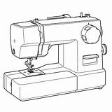 Juki Hzl Naaimachine Sewingmachine Macchina Cucire 27z Onderdelen sketch template