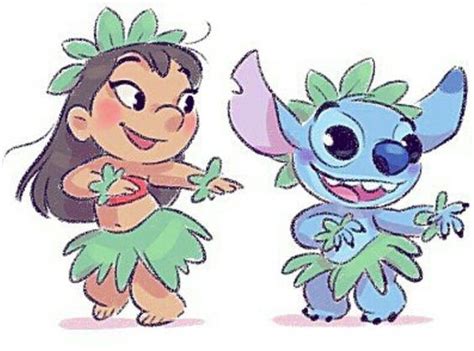 lilo  stitch   baby disney characters cute disney drawings