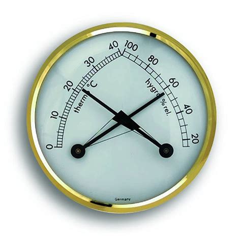 analoges thermo hygrometer tfa dostmann