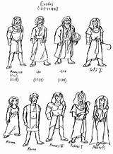 Bible Characters Coloring Clipart Pages Character People Printable Men Biblical Kids Clip Drawing Drawings Line Deviantart Draw Cliparts Times Popular sketch template