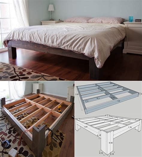 bett selber bauen fuer ein individuelles schlafzimmer designbettgestell