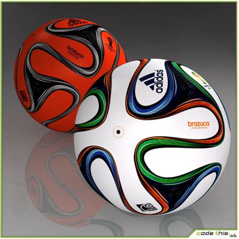 Brazuca Official Soccer Ball World Cup 2014 3d Model Max