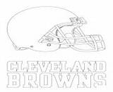 Browns Cleveland Clevland sketch template