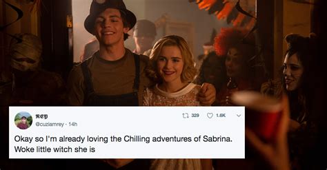 Reactions To Chilling Adventures Of Sabrina Popsugar Entertainment
