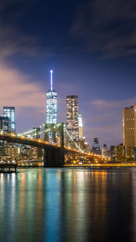 brooklyn bridge  wallpaper  york cityscape city