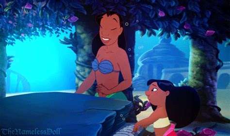 Nani And Lilo Disney Princesses As Mermaids S