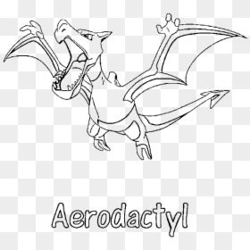 aerodactyl pokemon coloring page aerodactyl coloring page hd png